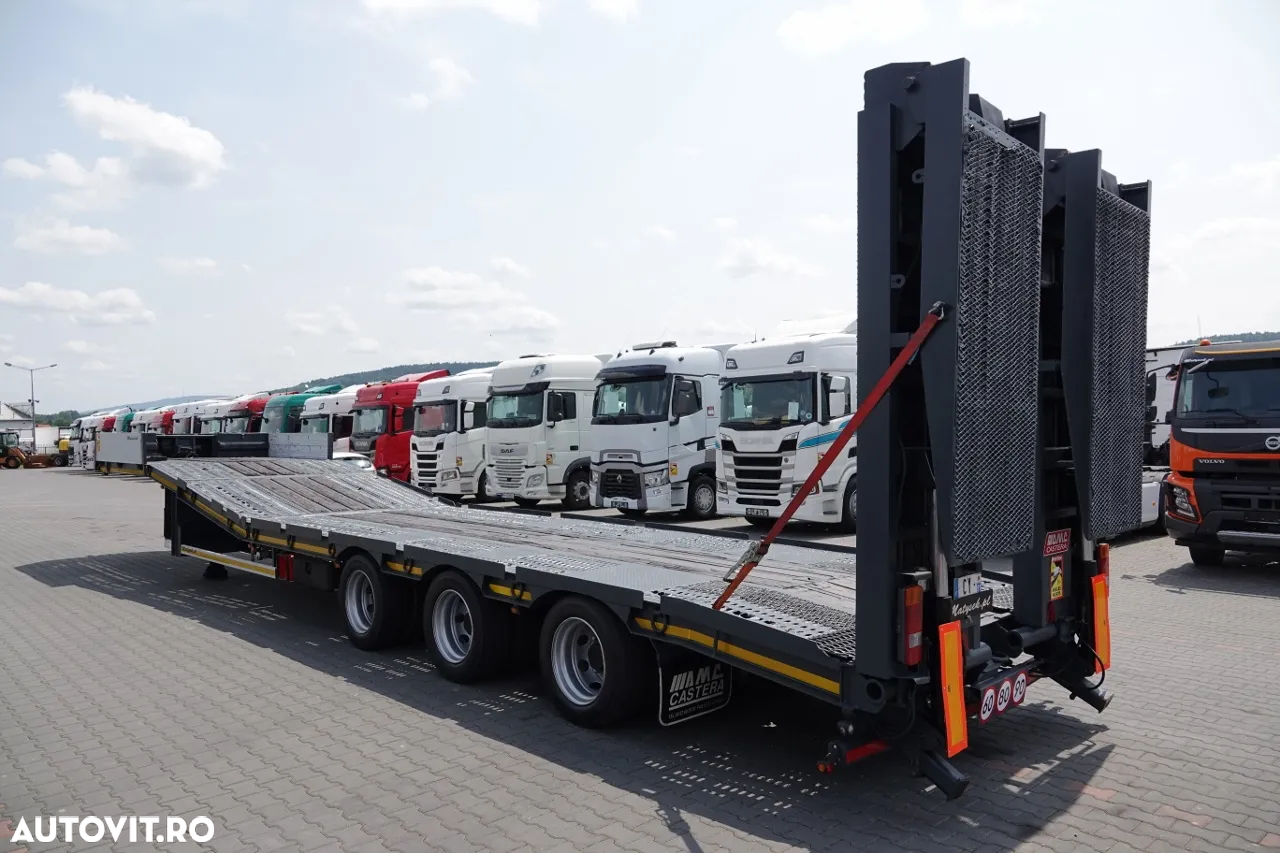 Castera REMORCĂ AMC CASERA / LOW LOADER / 13,3 M / PLATFORMĂ HIDRAULICĂ / GAMA HIDRAULĂ / TROLIU - 4
