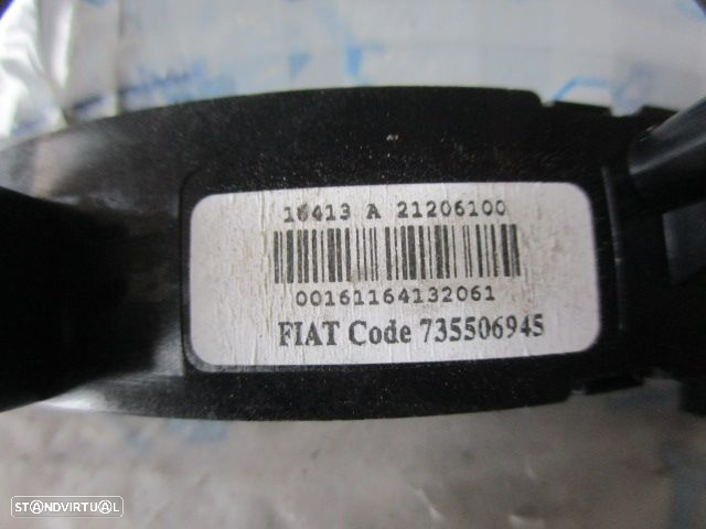 Interruptor 735506945 FIAT PUNTO 2013 1.2I 70CV 5P PRETO 4 PISCAS FECHO CENTRAL - 4