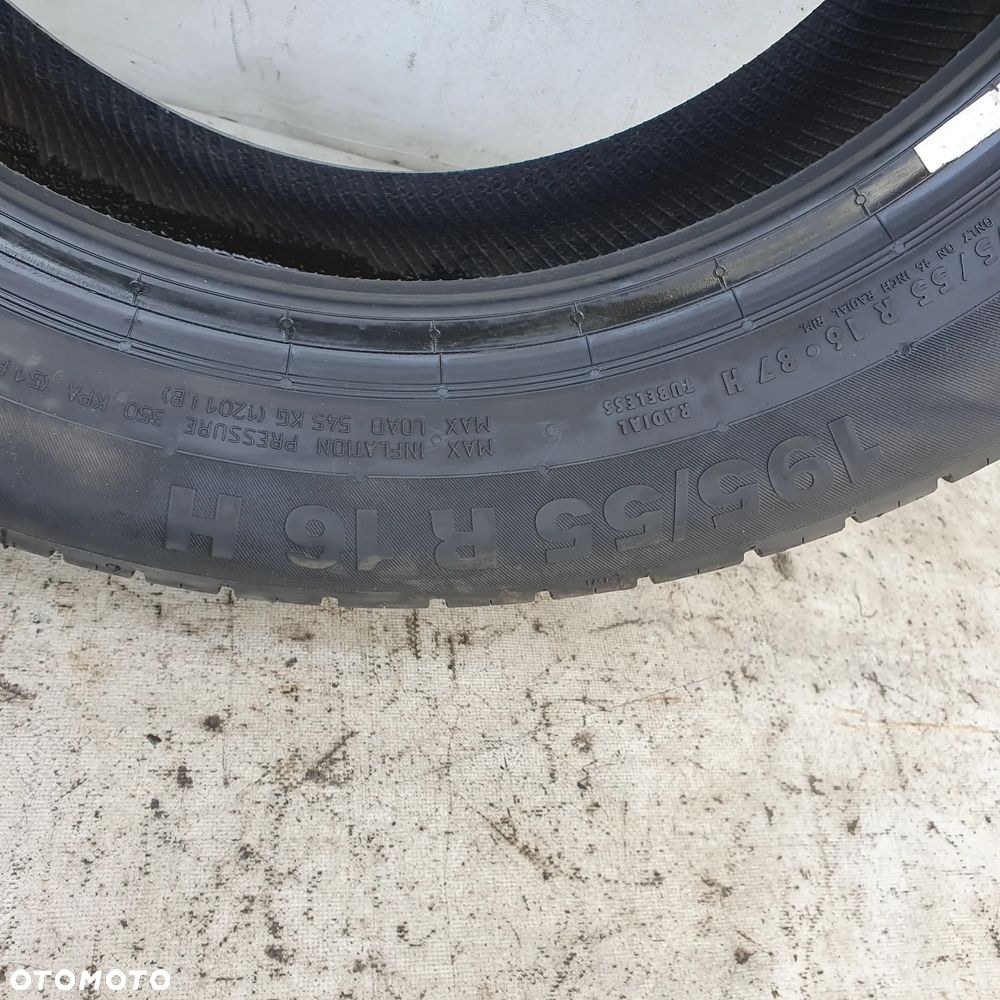 opona Continetal 195/55 r16 - 5