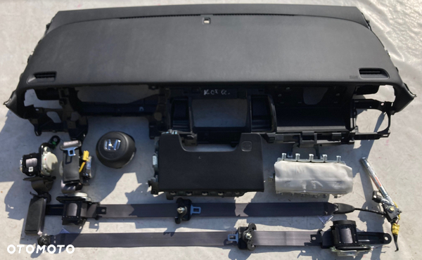 HONDA JAZZ 2022 DESKA KONSOLA KOKPIT PULPIT PÓŁKA PARAPET AIR BAG AIRBAG PODUSZKI PASY PAS naprawa regeneracja Raz2