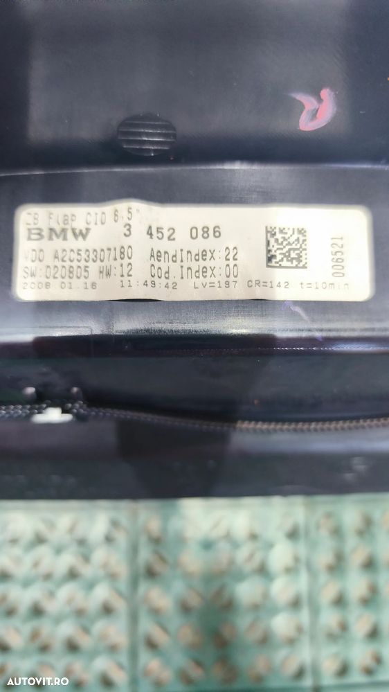 Display navigatie BMW X3 E83 3452086 - 2