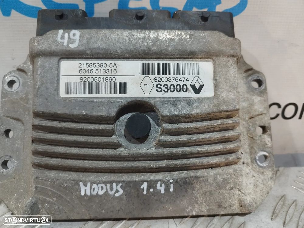 Centralina ECU motor Continental Renault Clio III 1.2 - 4