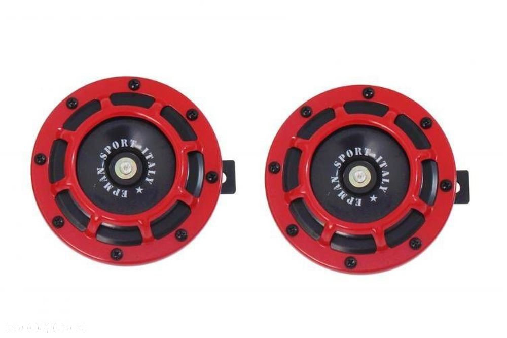 Klakson BlastTone 335/400Hz RED sportowy tuning - 1