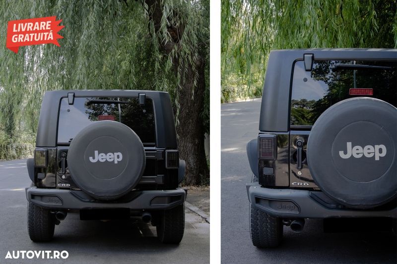Bara Spate si Sistem de evacuare dubla Jeep Wrangler Rubicon JK (2007-2017)- livrare gratuita - 14
