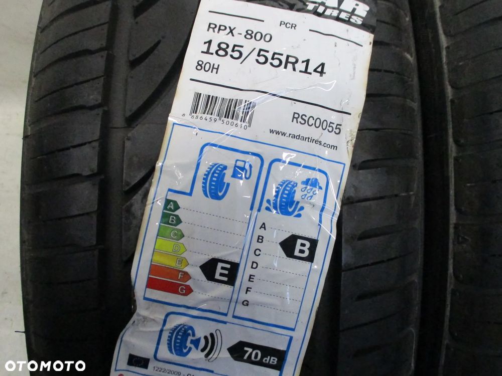 OPONY 185 55 14 80H RADAR - LATO NOWE - 2