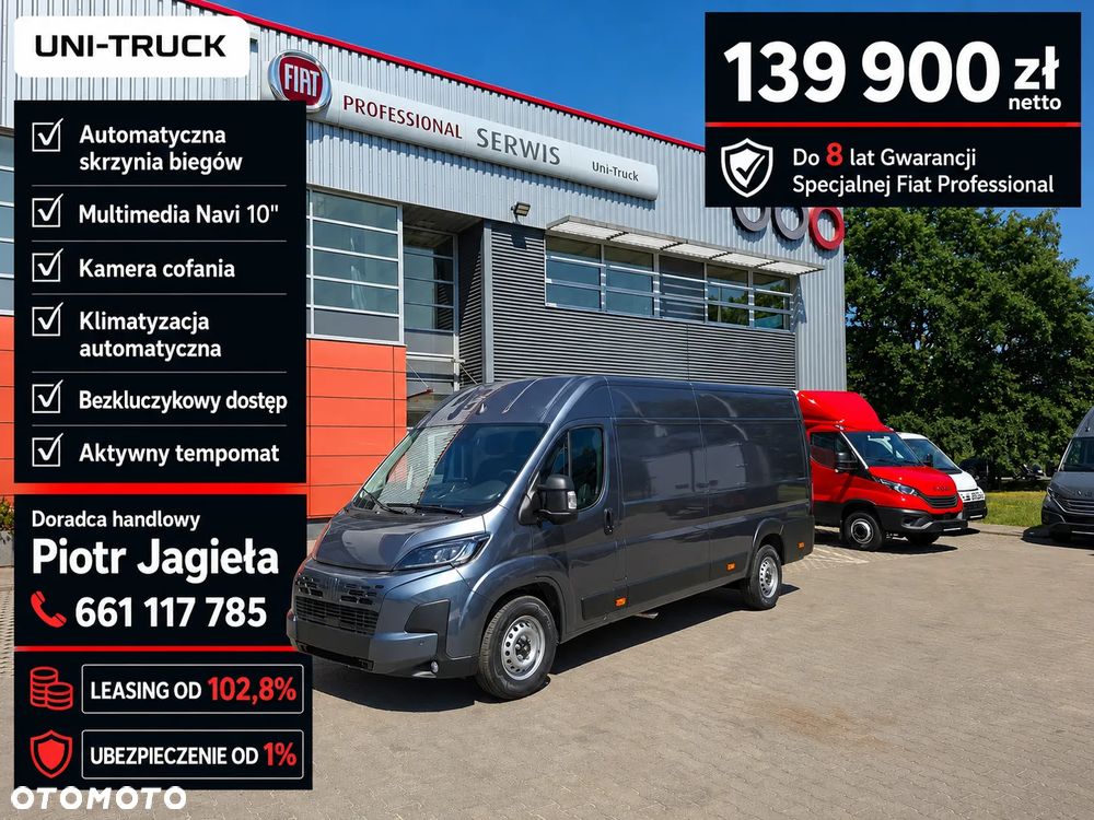 Fiat Super wyposażenie! Fiat Ducato L4H2 180km Automat - 2