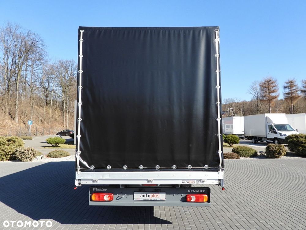 Renault MASTER PLANDEKA 10 PALET WEBASTO TEMPOMAT LEDY PNEUMATYKA KLIMATYZACJA  165KM - 12