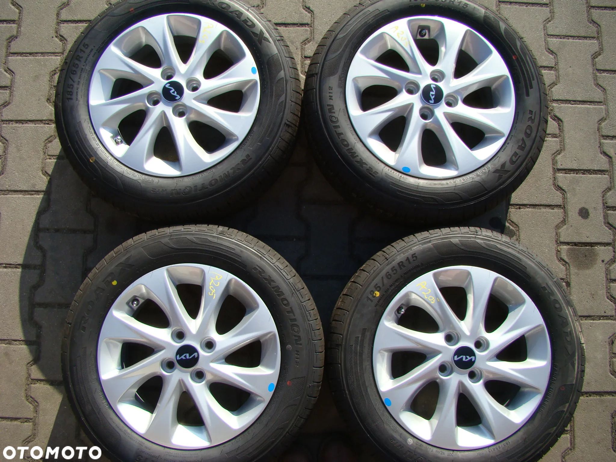 a205 4x100 Kia Rio Stonic 6Jx15 Lato niemontowane 185/65 R15 - 1