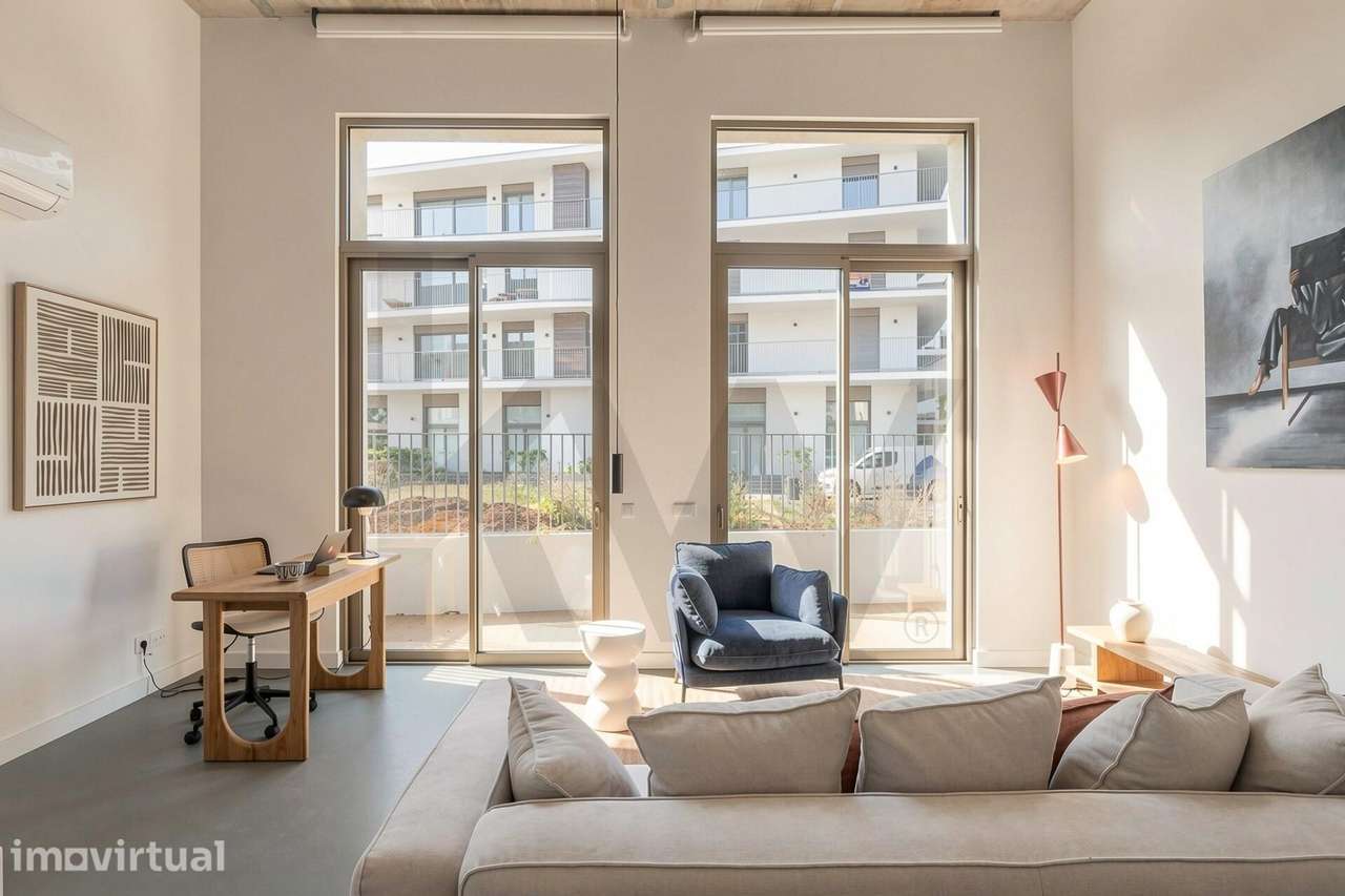 Arrendamento de Loft T1 Mobilado no Alma Gardens (0A) | Miraflores - Grande imagem: 2/51