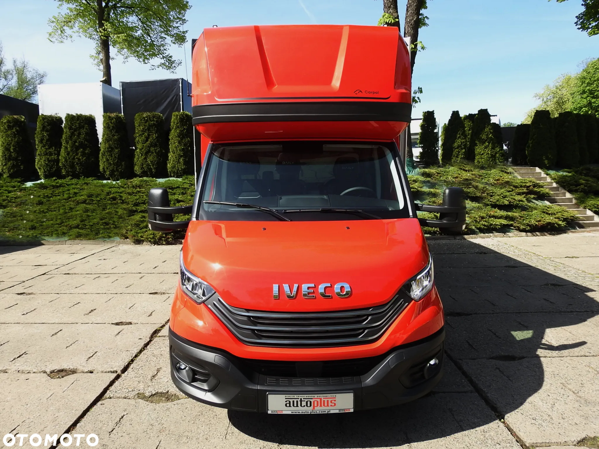 Iveco DAILY NOWY 35S18 CONNECT PLANDEKA 10 PALET WEBASTO KLIMATYZACJA TEMPOMAT NAWIGACJA LEDY ASO  180KM [ 500249 ] - 6