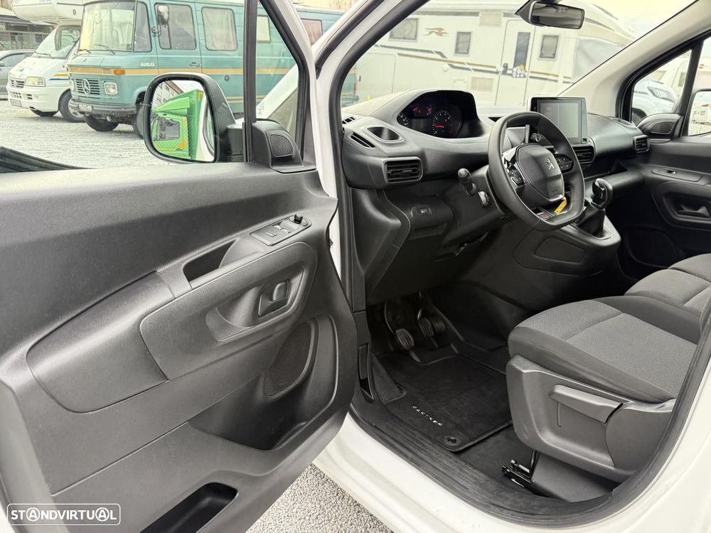 Peugeot Partner 1.5 Blue-HDI Premiun 3Lug IVA Dedutivel Ecrã - 20