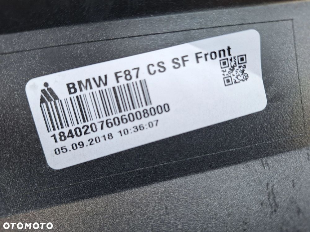 BMW 2 M2 F87 M-POWER CS COMPETITION LIFT LCI 18- NIE KLEJONY! ZDERZAK PRZÓD PRZEDNI BMW 8073518 WYSYŁKA 24H - 13