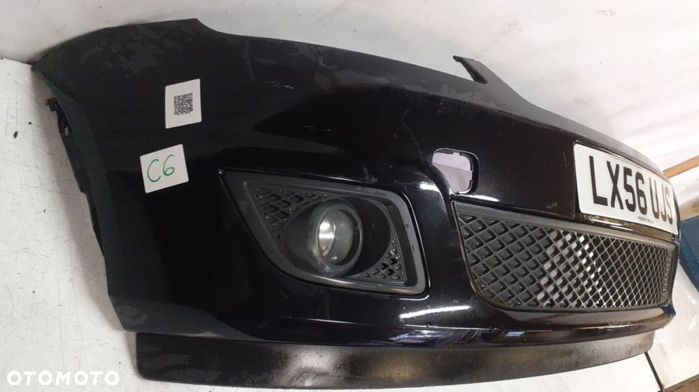 $ ZDERZAK PRZÓD PRZEDNI DO FORD FIESTA MK6 VI LIFT FL D2 CZARNY - 3