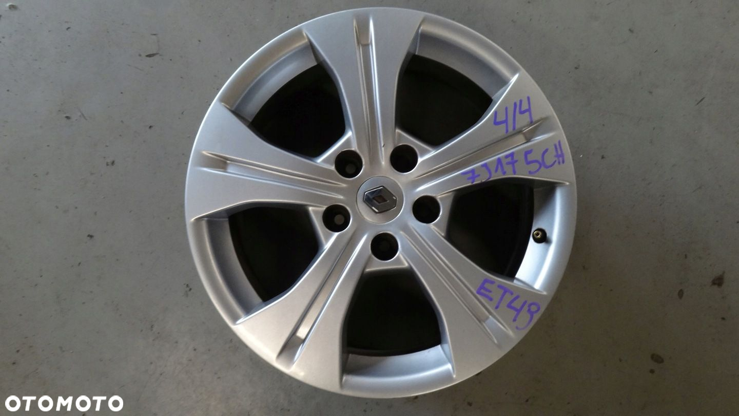 FELGI KOMPLET RENAULT SCENIC III MEGANE III 17 CALI 403000051R ŁADNE - 11