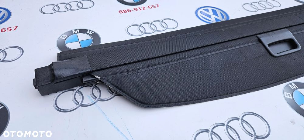 SKODA OCTAVIA I KOMBI LIFT Roleta bagażnika CZARNA ŁADNA 1U9867871A - 2