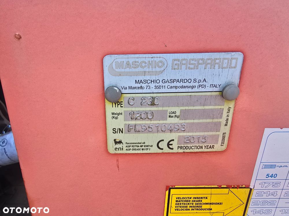 Maschio Gaspardo C 230 - 8