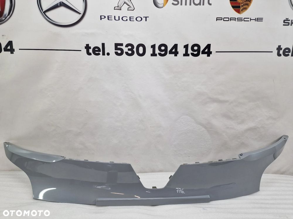 RENAULT MEGANE 5 V E-TECH ZDERZAK PRZEDNI PRZÓD , GÓRA / LISTWA POD ATRAPE / GRILL PRZEDNI PRZÓD , KOLOR GRIS , NR 620224891R , NR AUKCJI GL776 - 1