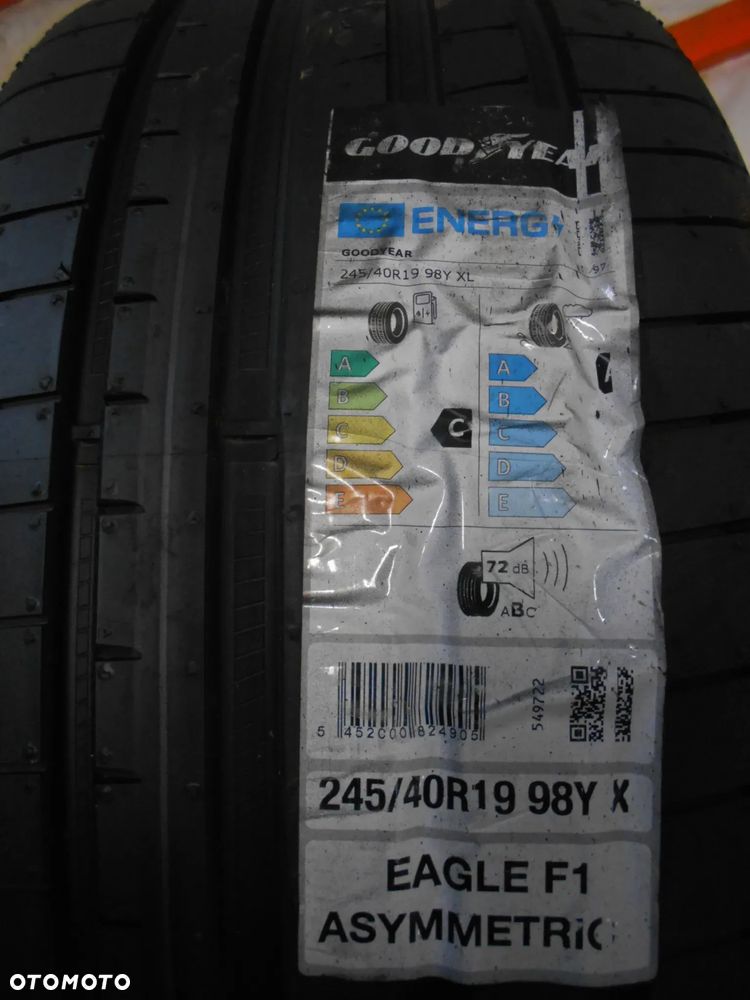 OPONA POJEDYNKA 245/40R19 GOODYEAR EAGLE F1 ASYMMETRIC 5 DOT 0722 8MM - 3