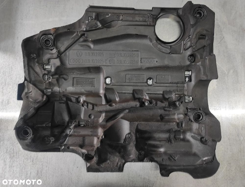 POKRYWA SILNIKA OSŁONA VW 2.0 TDI 140HP CR CBA CBB CBD TIGUAN PASSAT TOURAN CC GOLF JETTA - 3