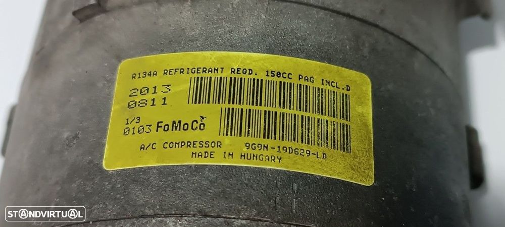 COMPRESSOR DE AR CONDICIONADO LAND ROVER EVOQUE DYNAMIC - 3