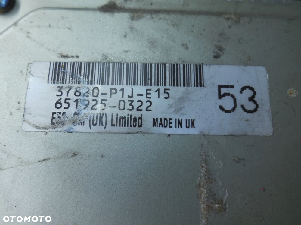 STEROWNIK SILNIKA HONDA CIVIC VI 1.4 16V 37820-P1J-E15 POSIADAM 2 SZT - 5