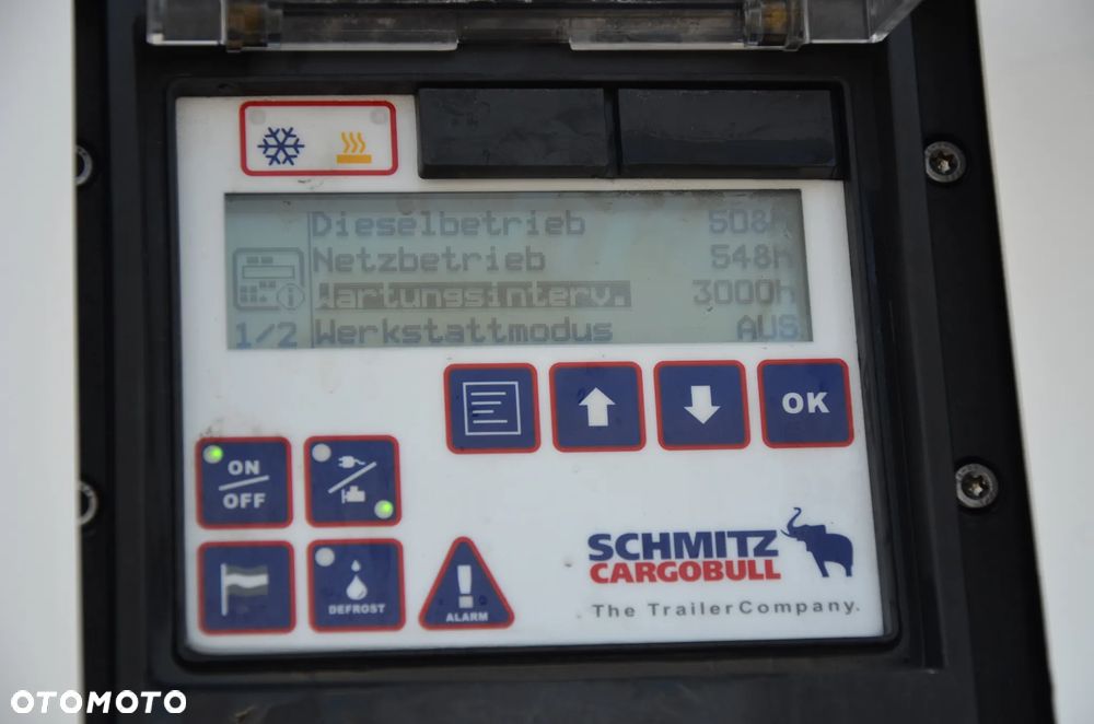 Schmitz Cargobull CHŁODNIA DOPPELSTOCK 508mth! 11.2022r. OŚ POD. KOSZ PAL. DRUKARKA DE 8146 - 7