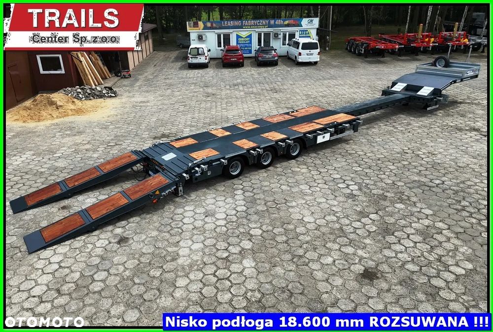 Inny Niskie-podwozie 9,35 m + 5,00 m rozsuwu, NAJAZDY DŁUGIE 4,00 M !!! - 40