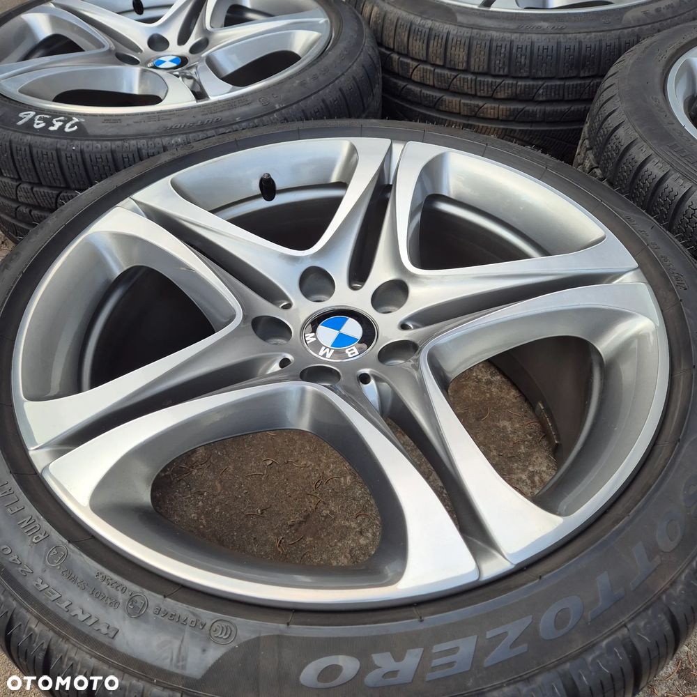 ZIMA KOŁA ORYGINAŁ BMW 5 F10 F11 6 E63 E64 F12 F13 F34 367 245/40 275/35R19 - 7