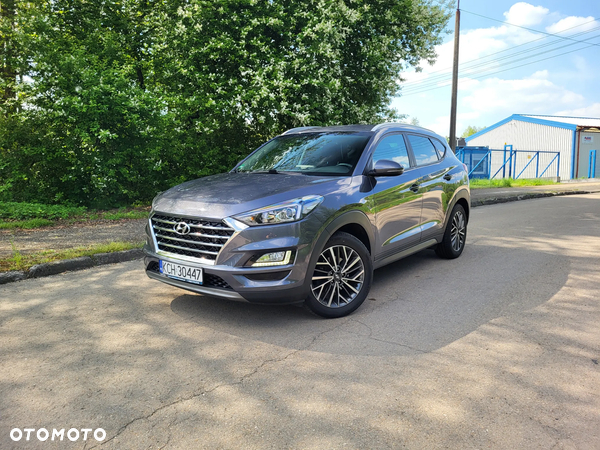 Hyundai Tucson blue 1.6 CRDi 4WD DCT Style