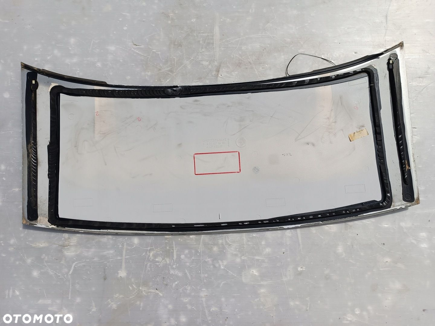 OSŁONA PANEL DACHU TYŁ MERCEDES R-KL W251 - 4