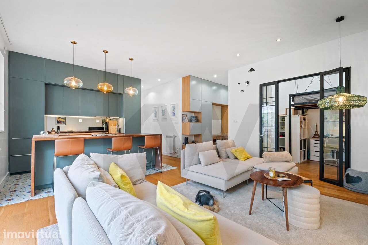 APARTAMENTO T3 NO CENTRO DE LISBOA– RENOVAÇÃO DE 2020 |  100M2 TERRAÇO - Grande imagem: 4/30