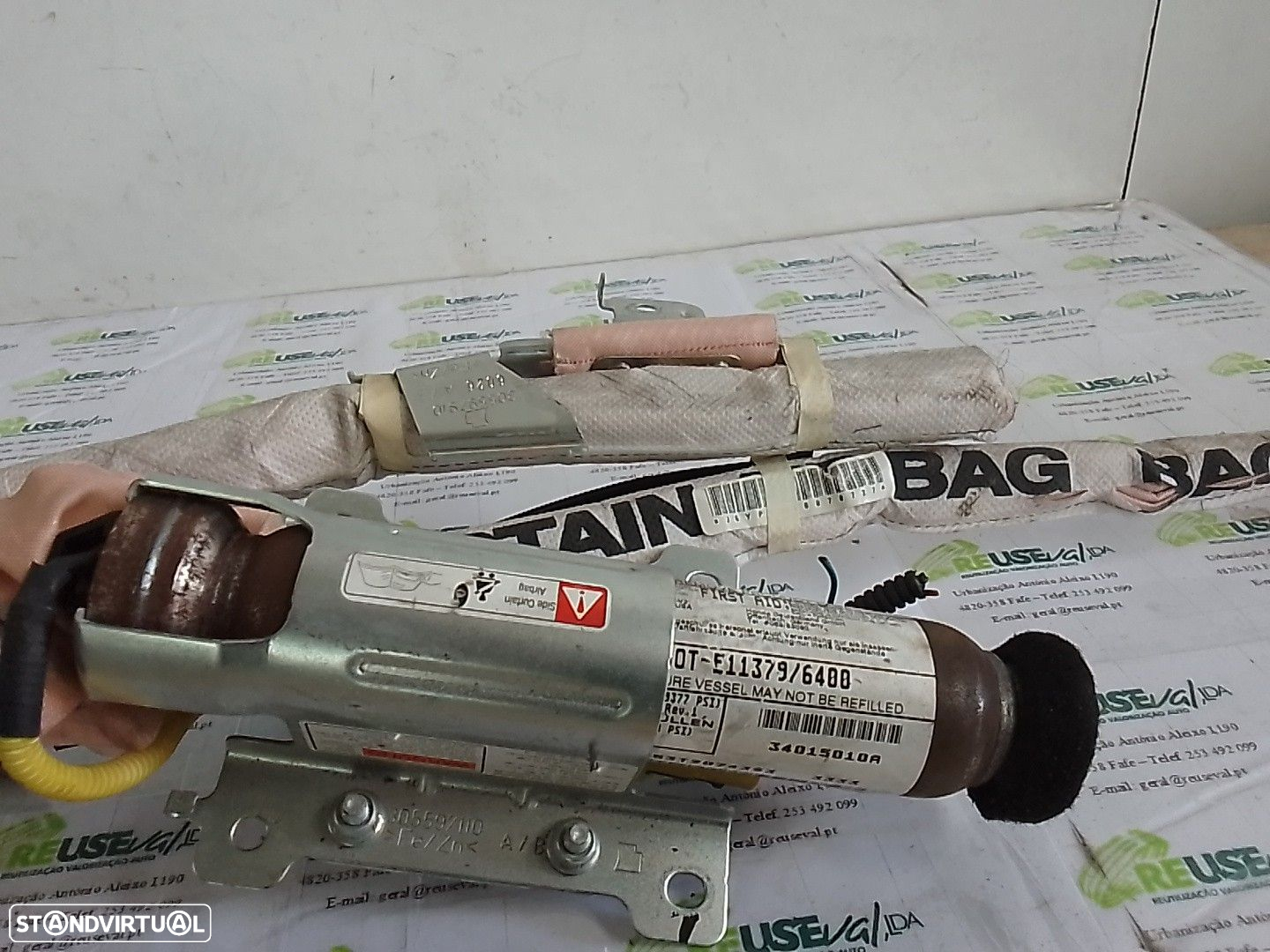 Airbags De Cortina Esq Honda Civic Viii Hatchback (Fn, Fk) - 2