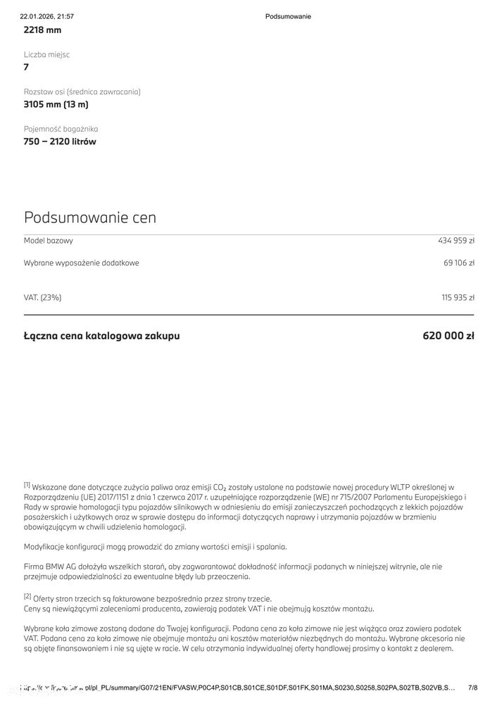 BMW X7 xDrive40d mHEV M Sport sport - 18