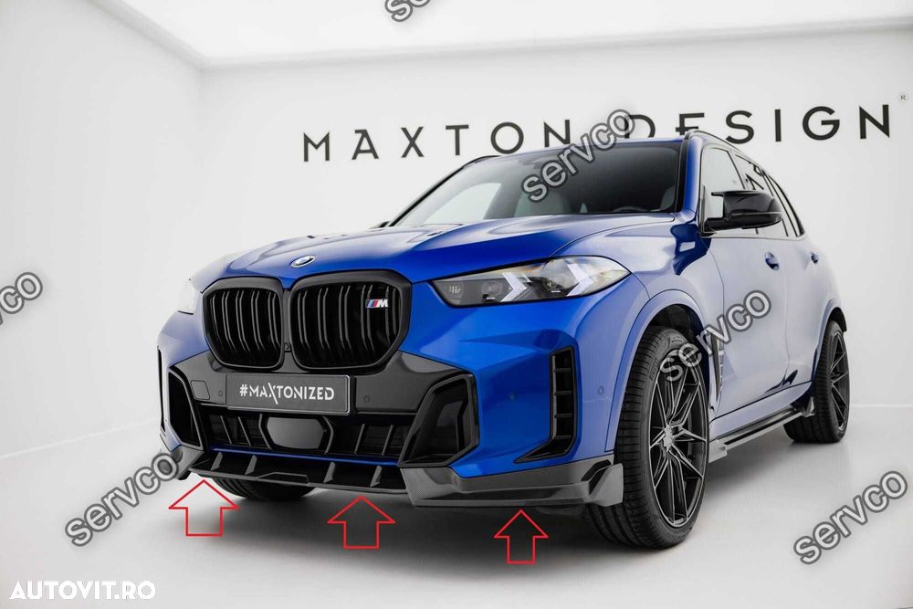 Prelungire bara fata Bmw X5 M-Pack G05 2023- v5 - Maxton Design Carbon - 4