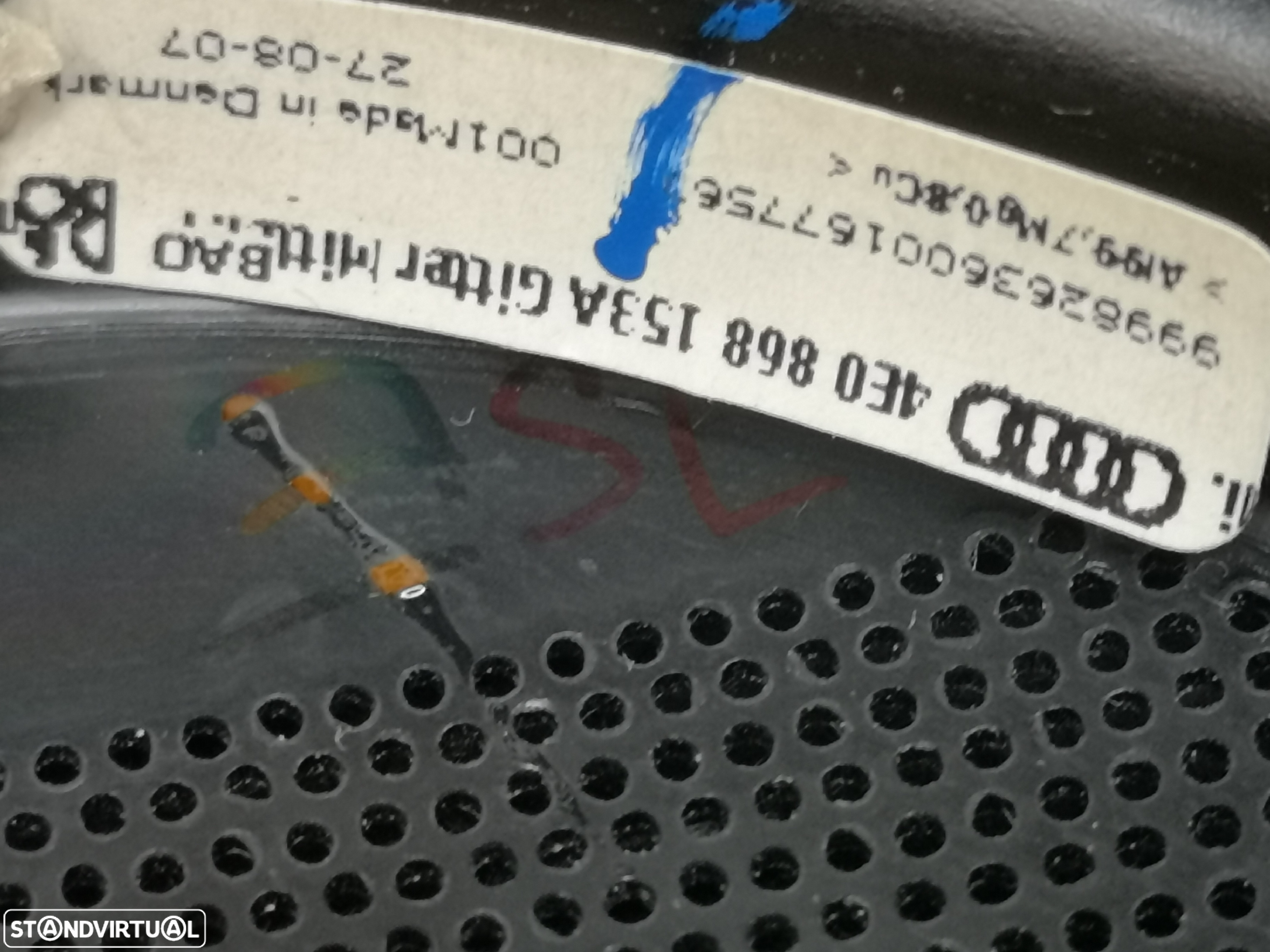 Tampa  coluna de som da porta  frente  B&O bang&olufsen originais Audi S8 A8 d3 4e0 2003-2009 (4x no estoque) - 5