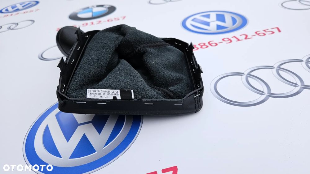 Mercedes C klasa W205 Lewarek zmiany biegów Mieszek Skrzynia manualna 6 biegów Gałka 2052670310 - 8