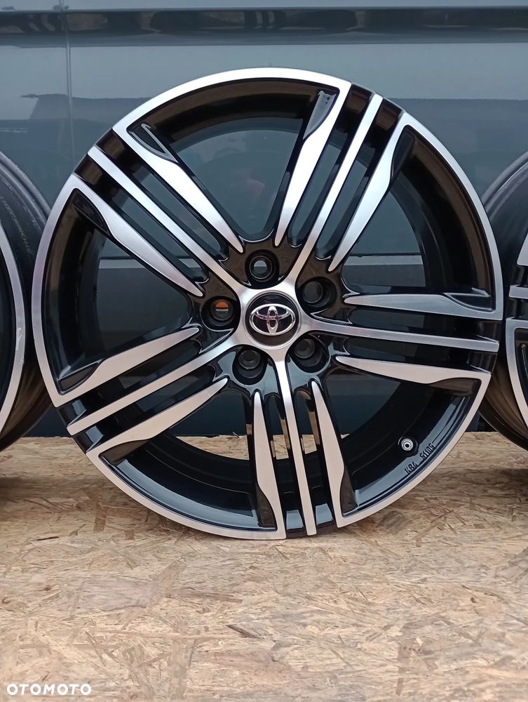 FELGI ALUMINIOWE 5x114 R19 7,5J ET40 CZUJNIKI TPMS TOYOTA COROLLA C-HR CAMRY BZ4X AVENSIS AURIS PRIUS+ RAV4 VERSO YARIS - 5