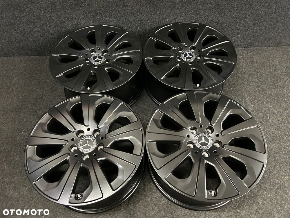 Alufelgi Mercedes S-Klasa W222, E-Klasa W213, W212, GLK, CLS 17 cali 5x112 4szt. Ładne z czujnikami! - 4