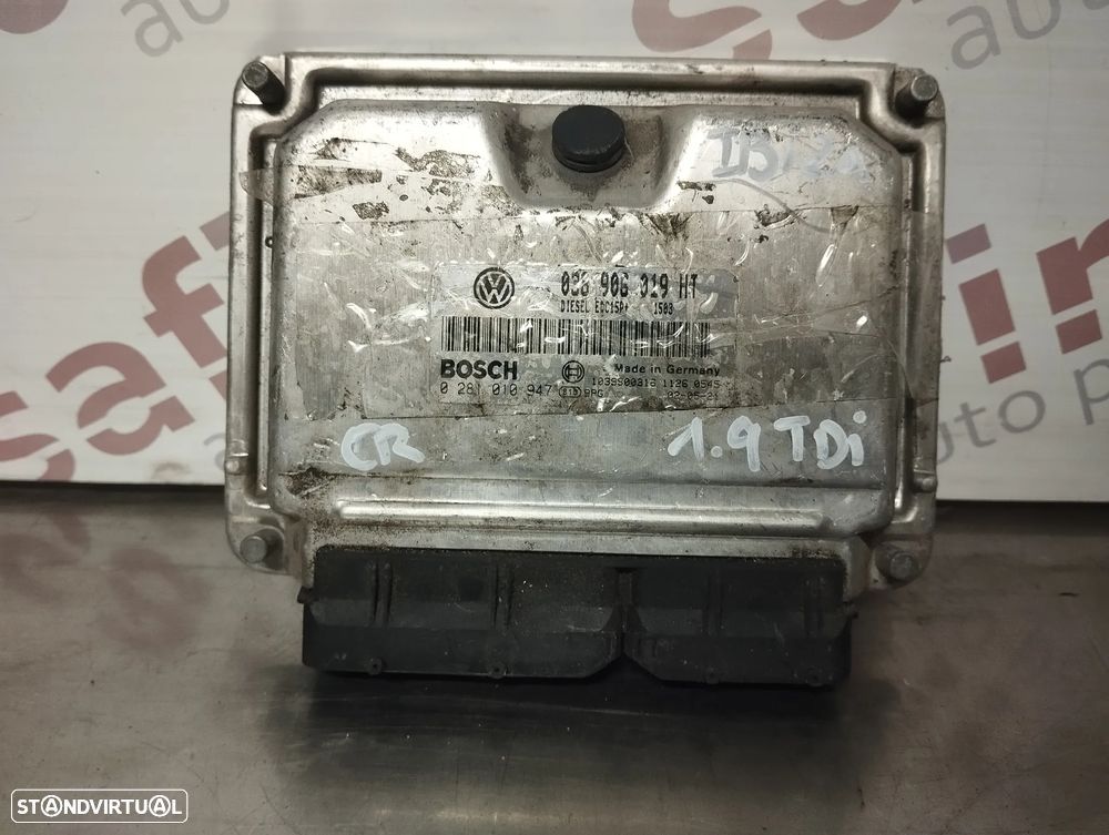 UNIDADE / CENTRALINA DO MOTOR SEAT IBIZA 1.9TDI 038906019HT 0281010947 - 2