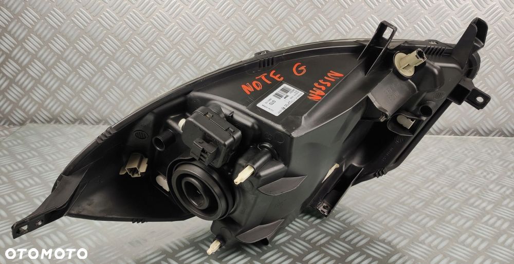 89901178 reflektor lampa lewy lewa przód przednia NISSAN NOTE E11 2006- EU - 4