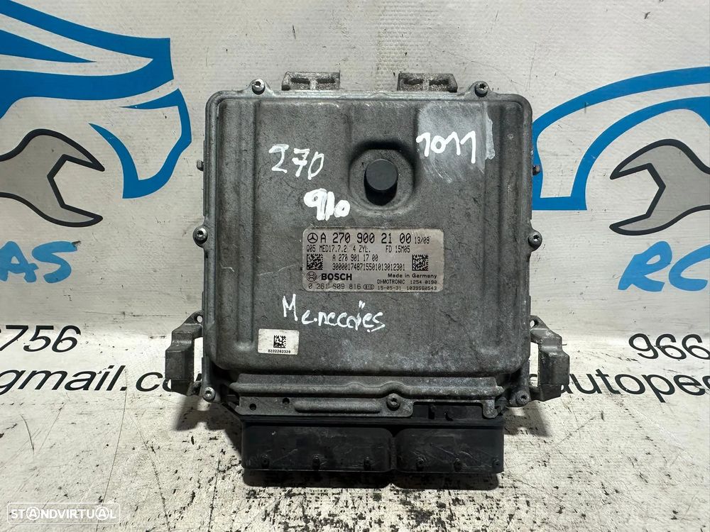 .Centralina Motor Bosch Mercedes Benz A2709002100 0261S09816 MED 17.7.2 - 2