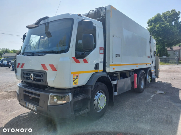 Renault D 26  WIDE  euro 6 śmiecairka dwukomorowa