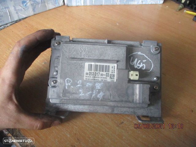 Display Relogio 980530178003 PEUGEOT 208 2015 PEUGEOT 2008 2014 1.6HDI 92CV 5P CINZA - 2