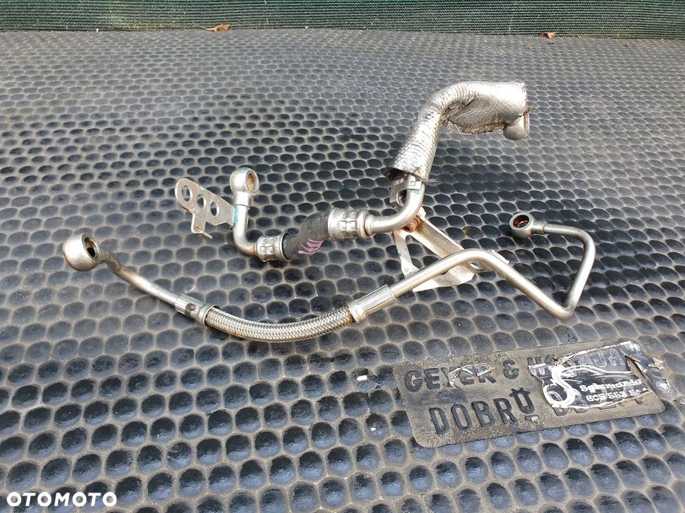 Rurka 06D121497A 06D145778C Rurki Przewod Smarowania Turbiny Olejow 2.0 TFSI Audi A4 B7 A6 C6 - 2