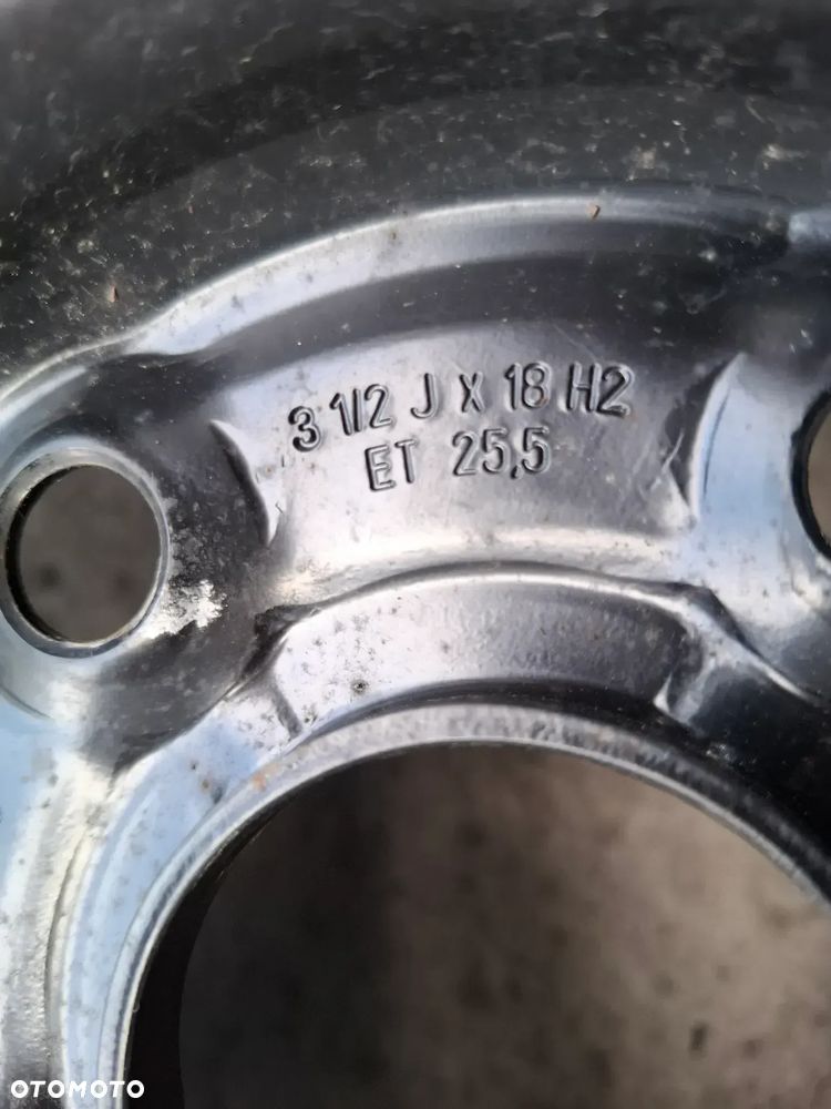 DOJAZDOWKA KOLO ZAPASOWE ZESTAW NAPRAWCZY AUDI VW SEAT SKODA 1K0 5X112 ET 25.5 R18 SLASK WYSYLKA - 3