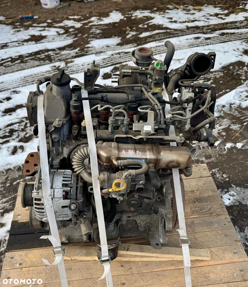 SILNIK TOYOTA YARIS II 1.4 D4D 09-15 1ND KOMPLETNY - 2