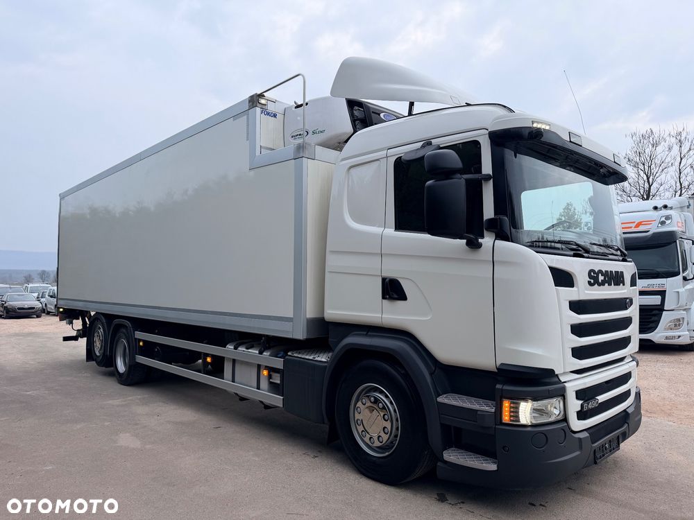 Scania Scania G 490 / CHŁODNIA + WINDA / 23 PALETY / EURO6 / OŚ SKRĘTNA / CARRIER 850 / ASO - 6