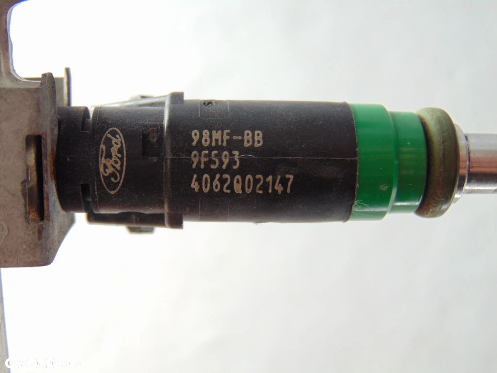 KOMPLET wtryski wtrysk wtryskiwacz paliwa 98MF-BB9F593 Ford Fiesta MK6 VI 1.4 benzyna 02-09r - 6
