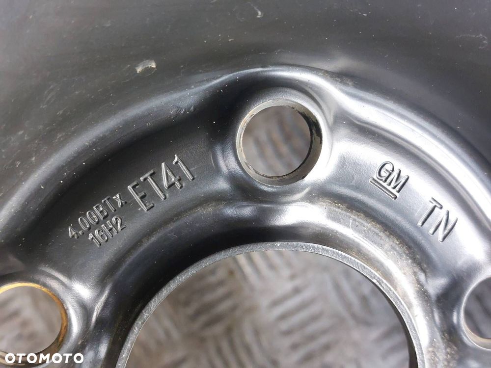 KOŁO DOJAZDOWE DOJAZDÓWKA 5x110 4Jx16 ET41 FI65,1 115/70R16 OPEL ASTRA H - 2