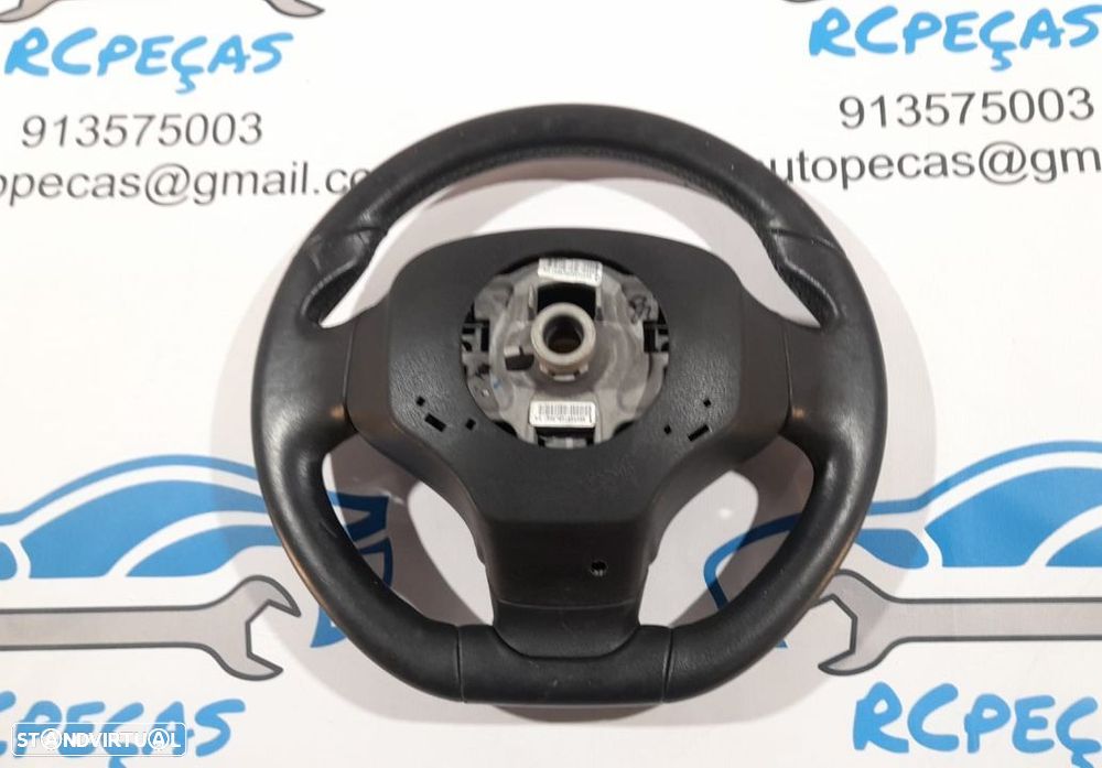 VOLANTE GUIADOR COMPLETO CITROEN DS3 DS 3 PELE AIRBAG - 8
